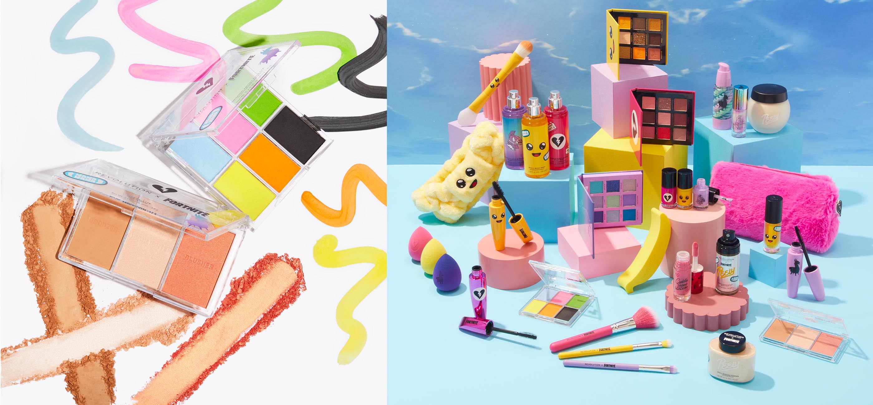 Fortnite x Revolution Beauty banner