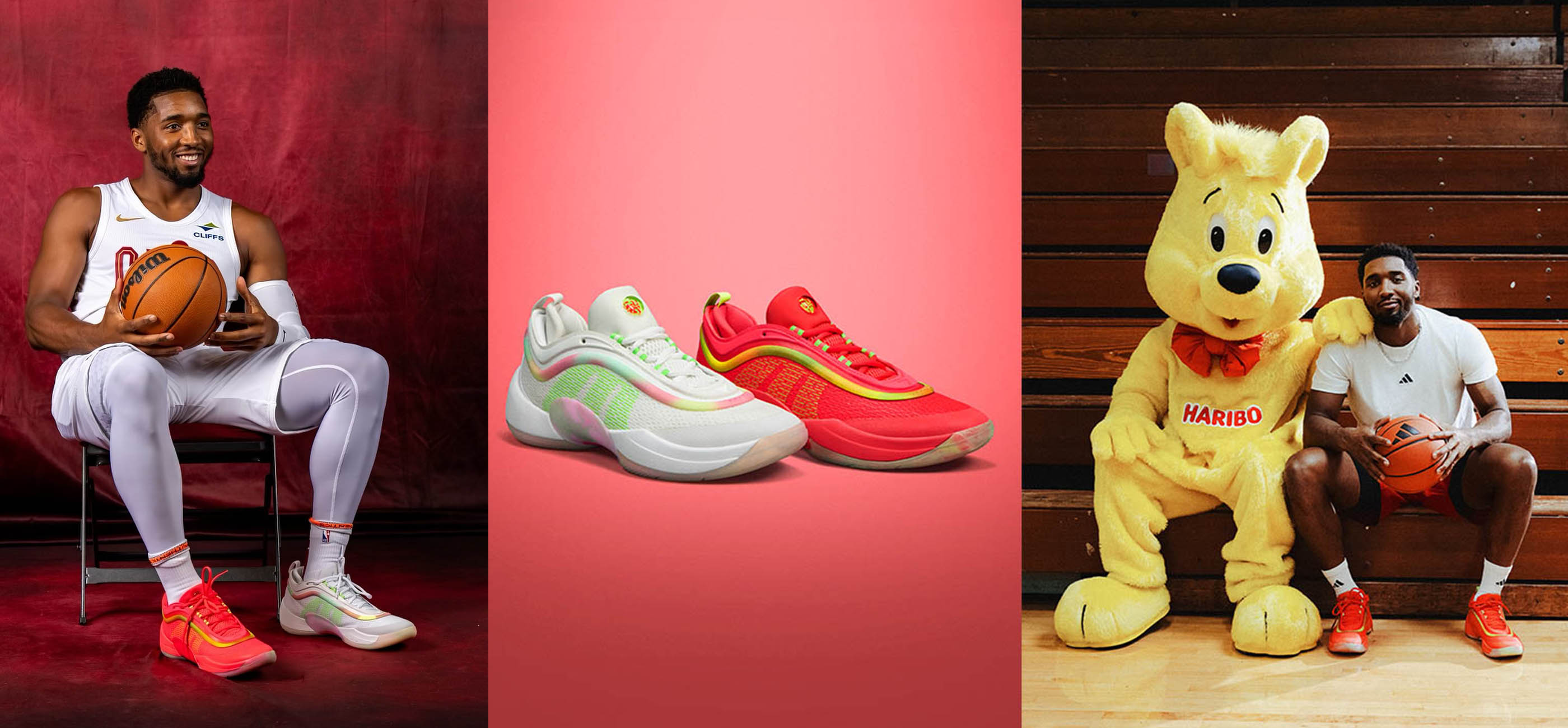 Haribo x adidas banner