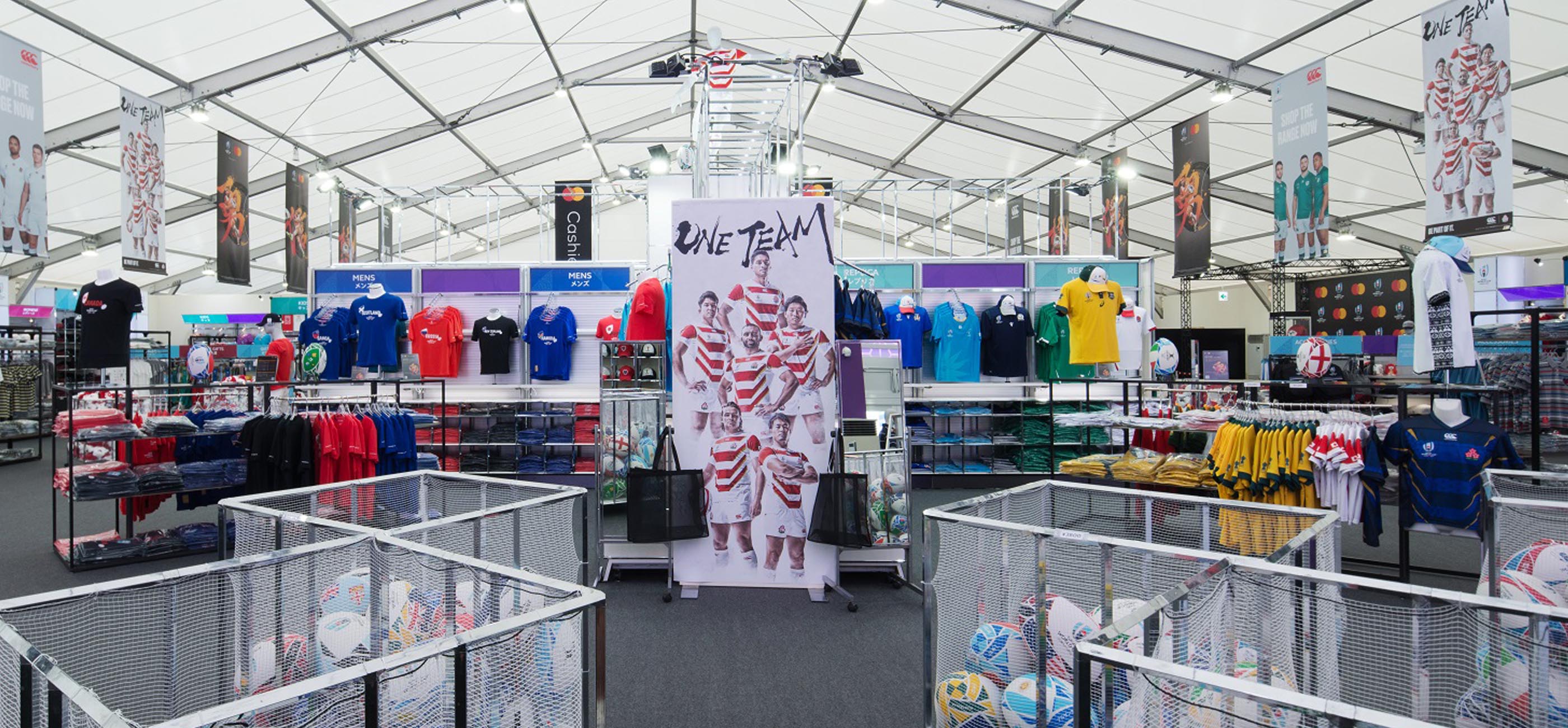 Rugby World Cup banner