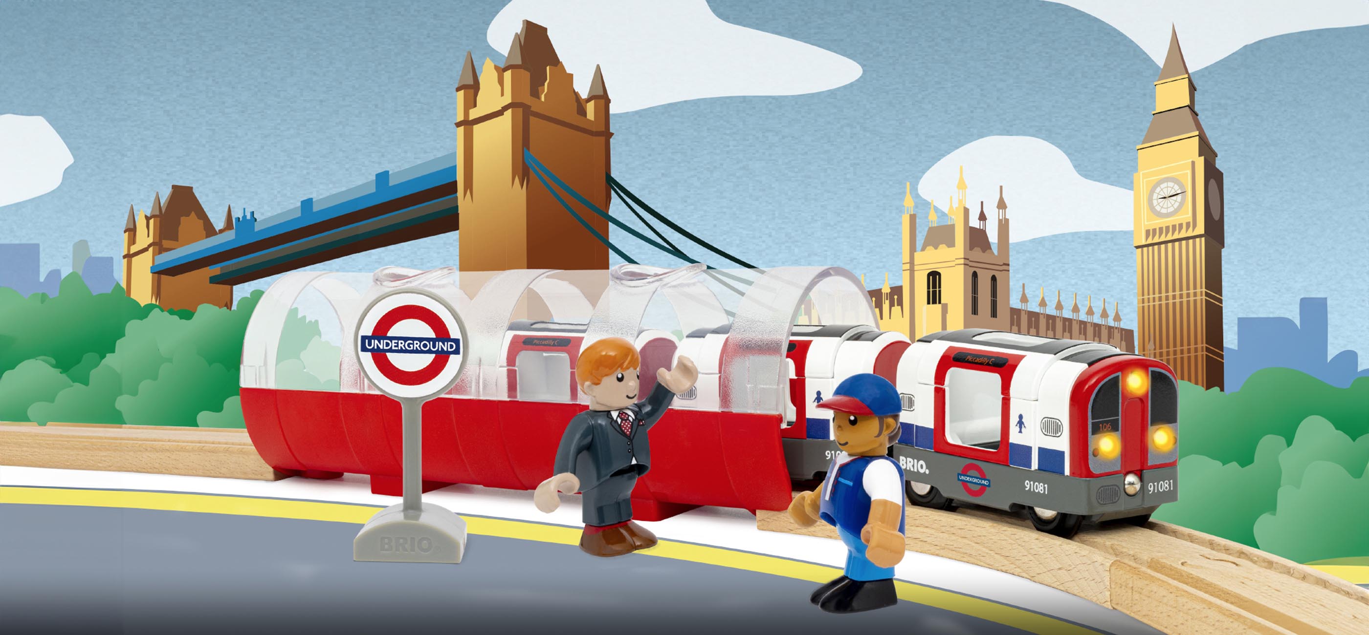 TfL x brio banner
