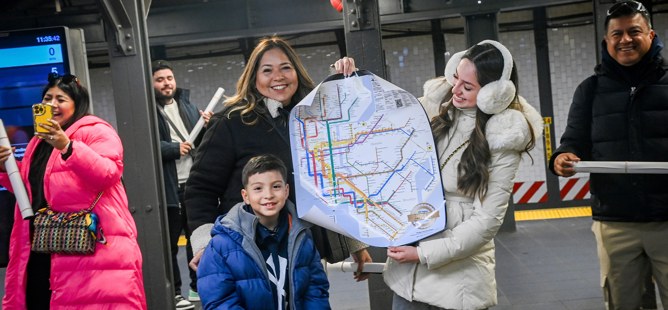 MTA Subway Map Banner