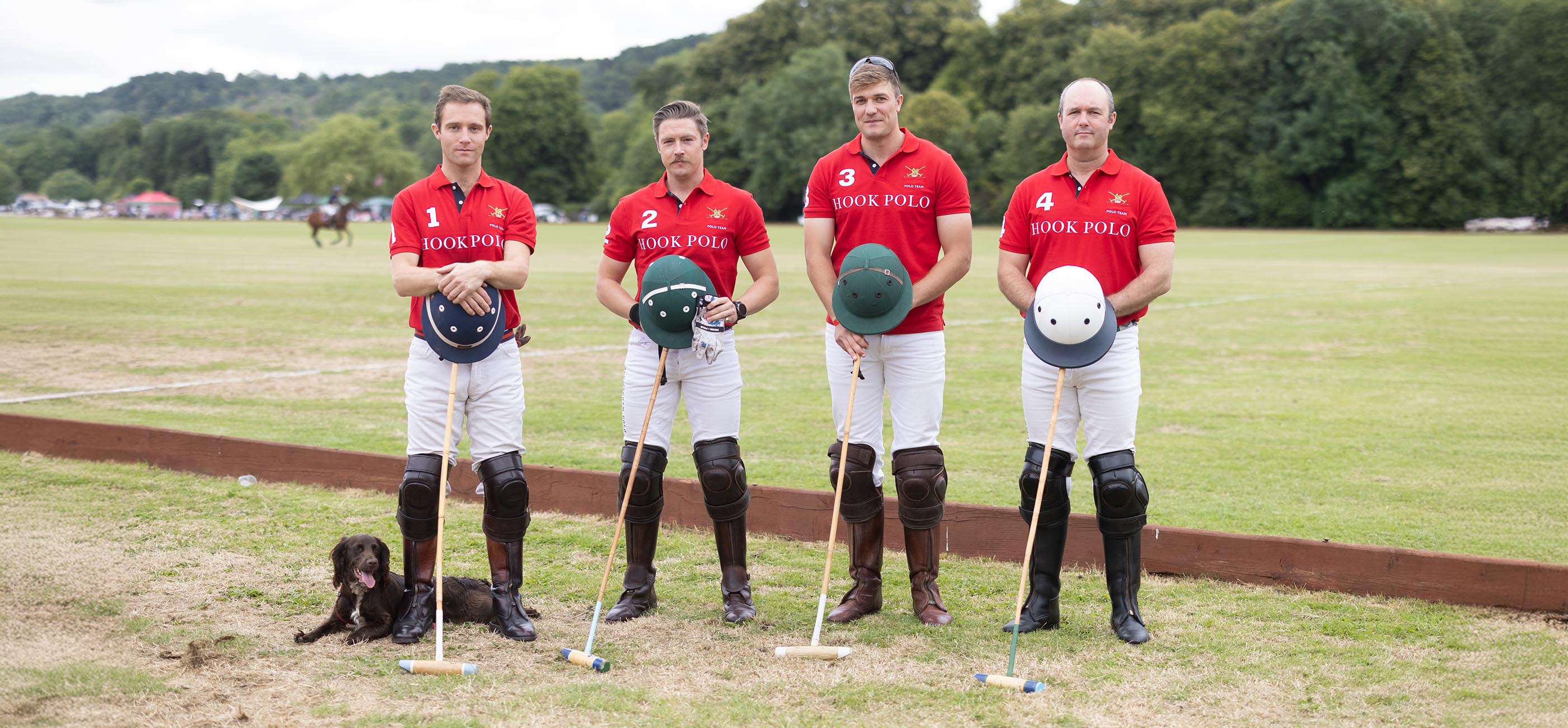 Army hook polo banner