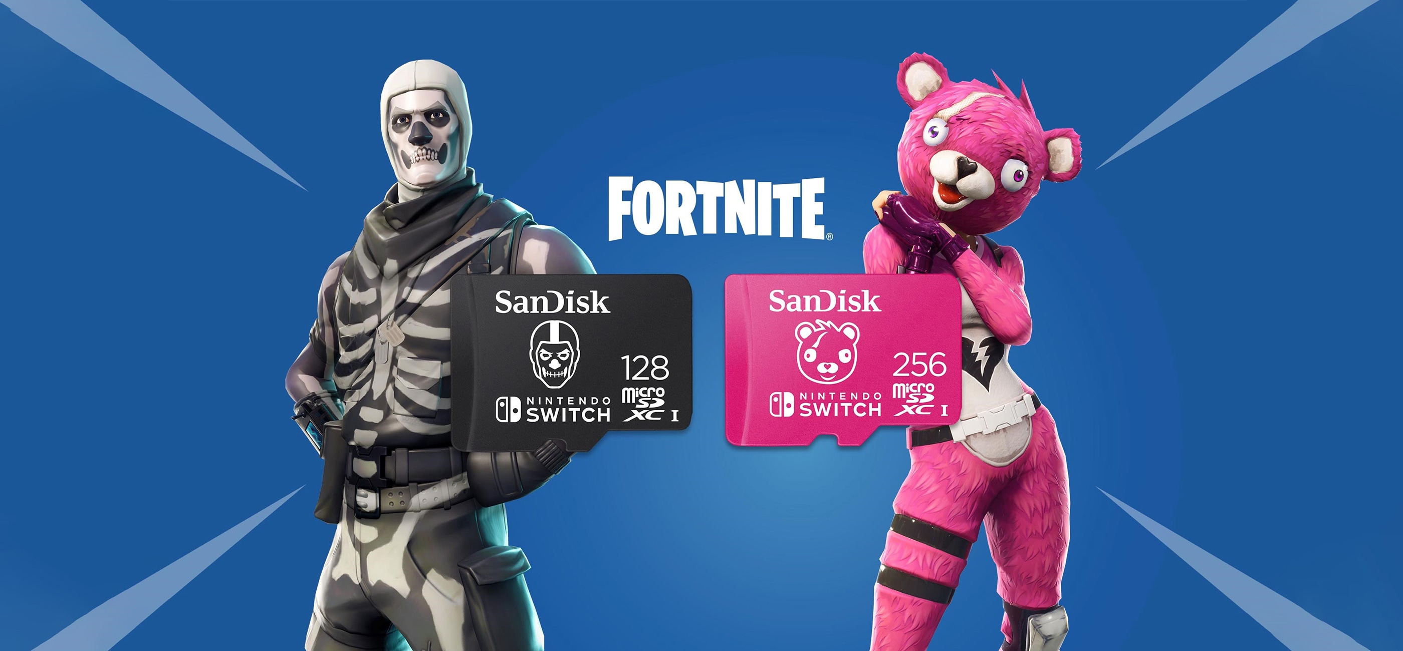 fortnite x sandisk banner