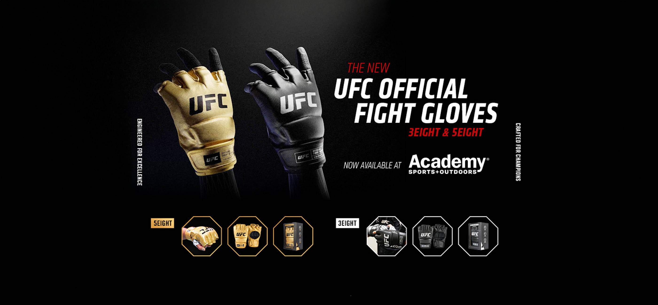 UFC Fight Gloves banner