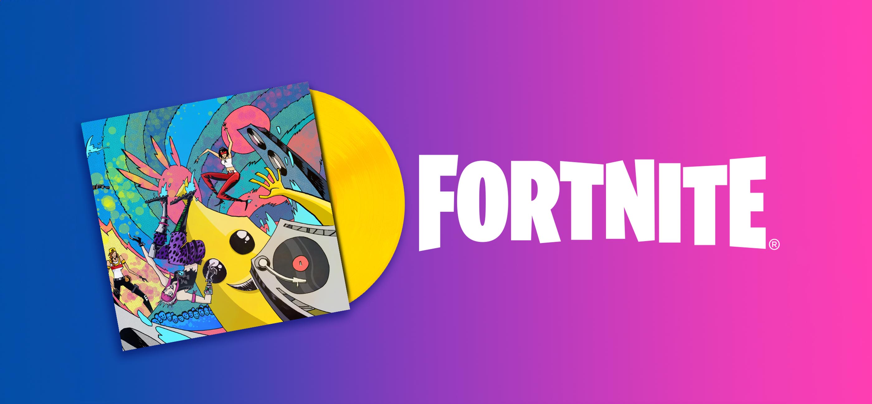 Fortnite x 8bit banner
