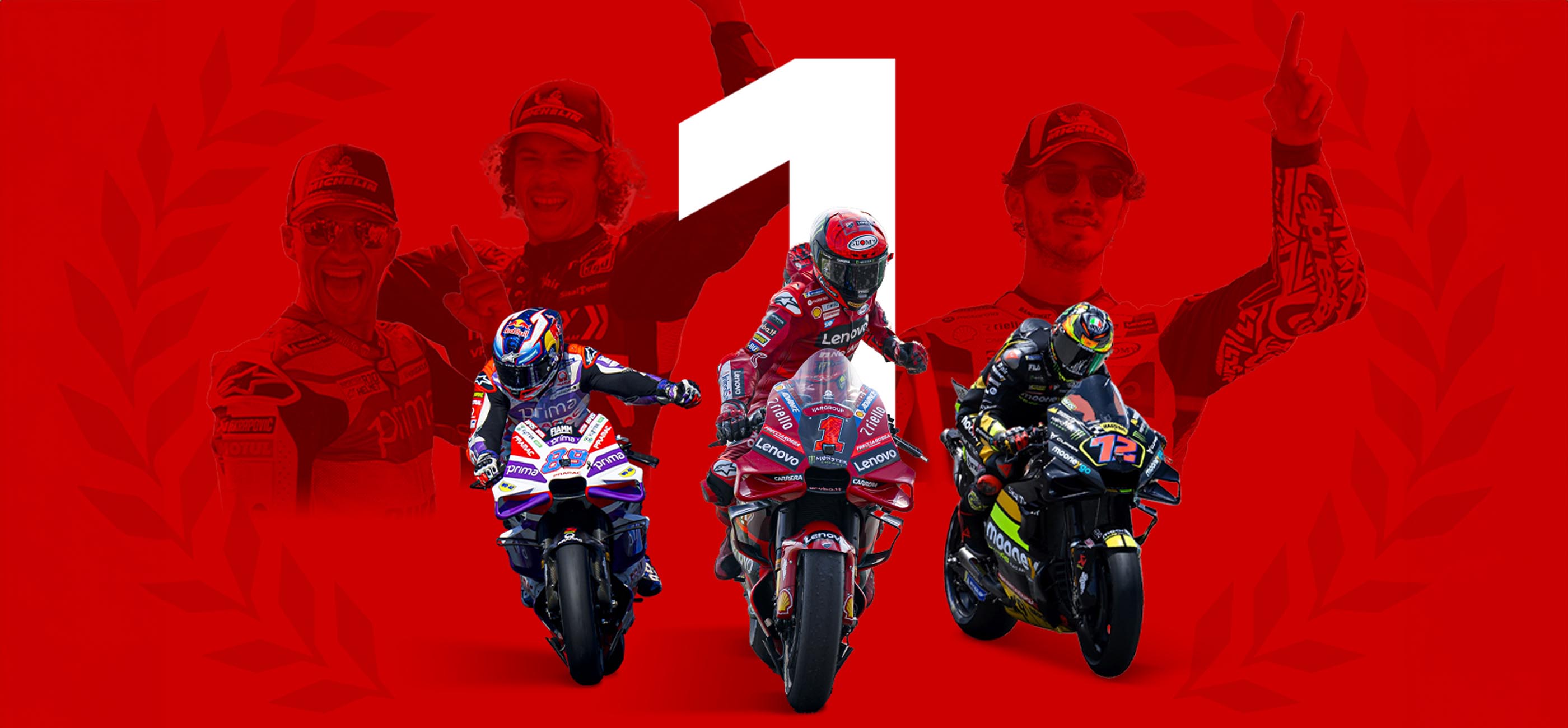 Ducati motogp champions banner