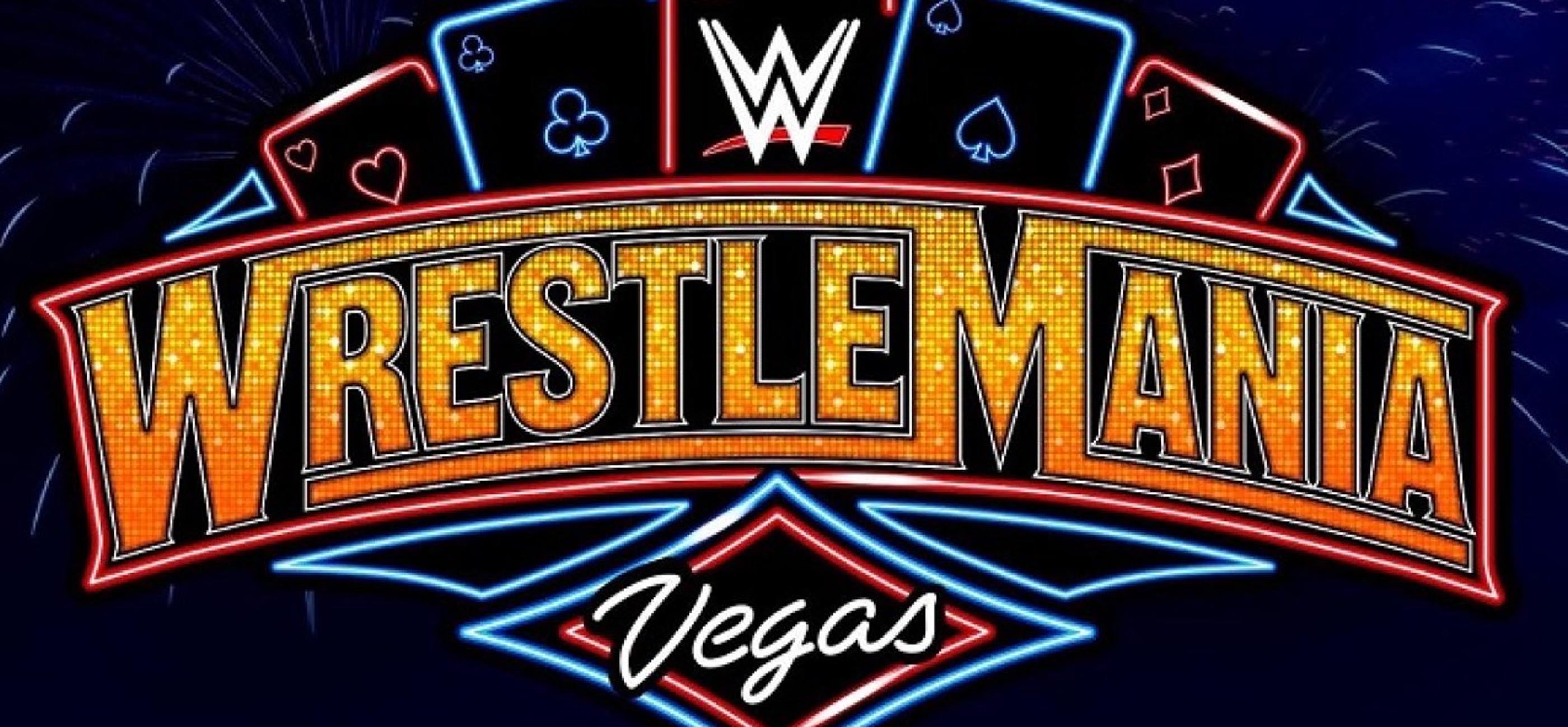 WWE vegas banner