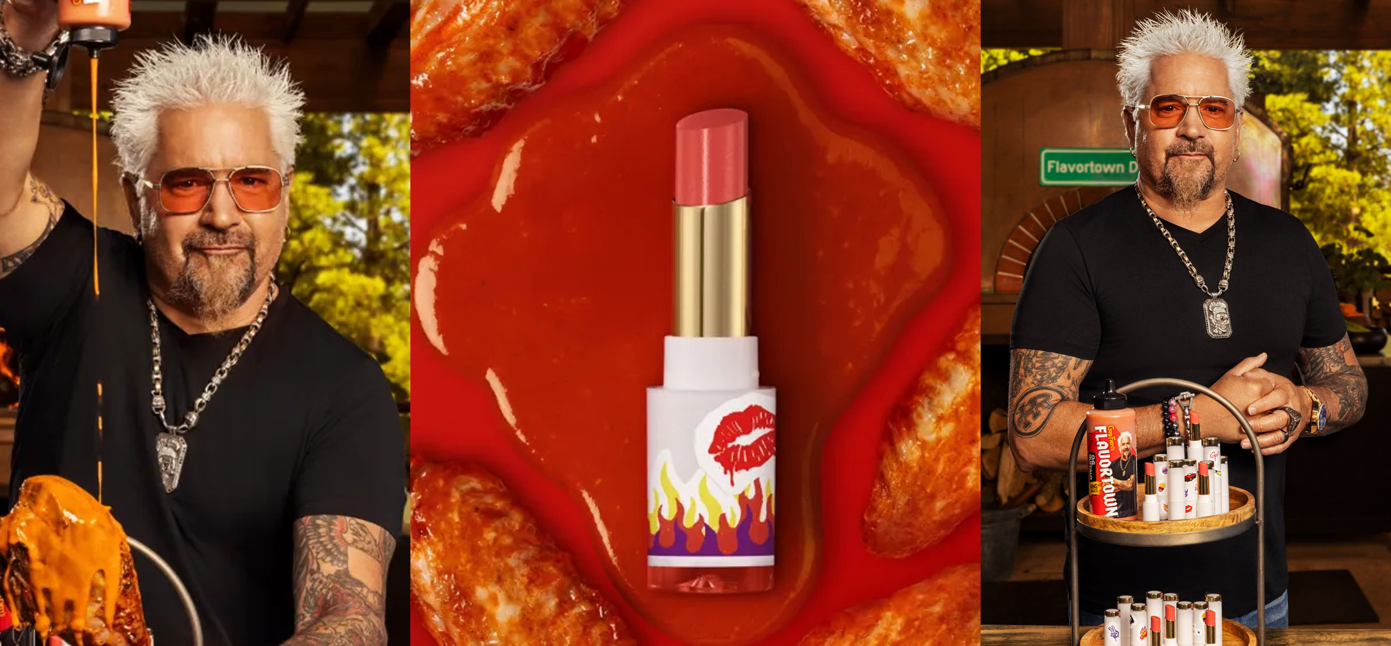 Flavortown X Revlon Banner