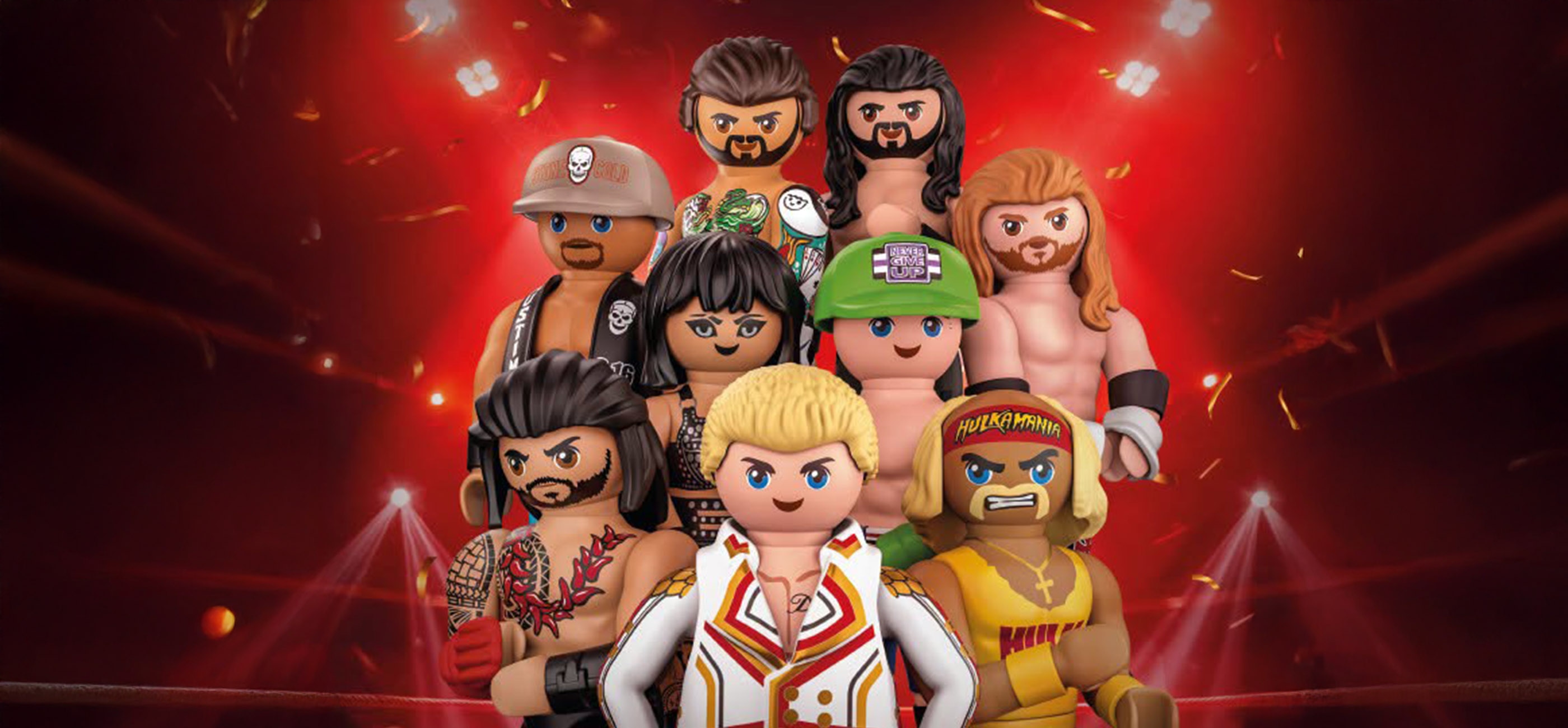 Playmobil Reveals Exclusive WWE Line