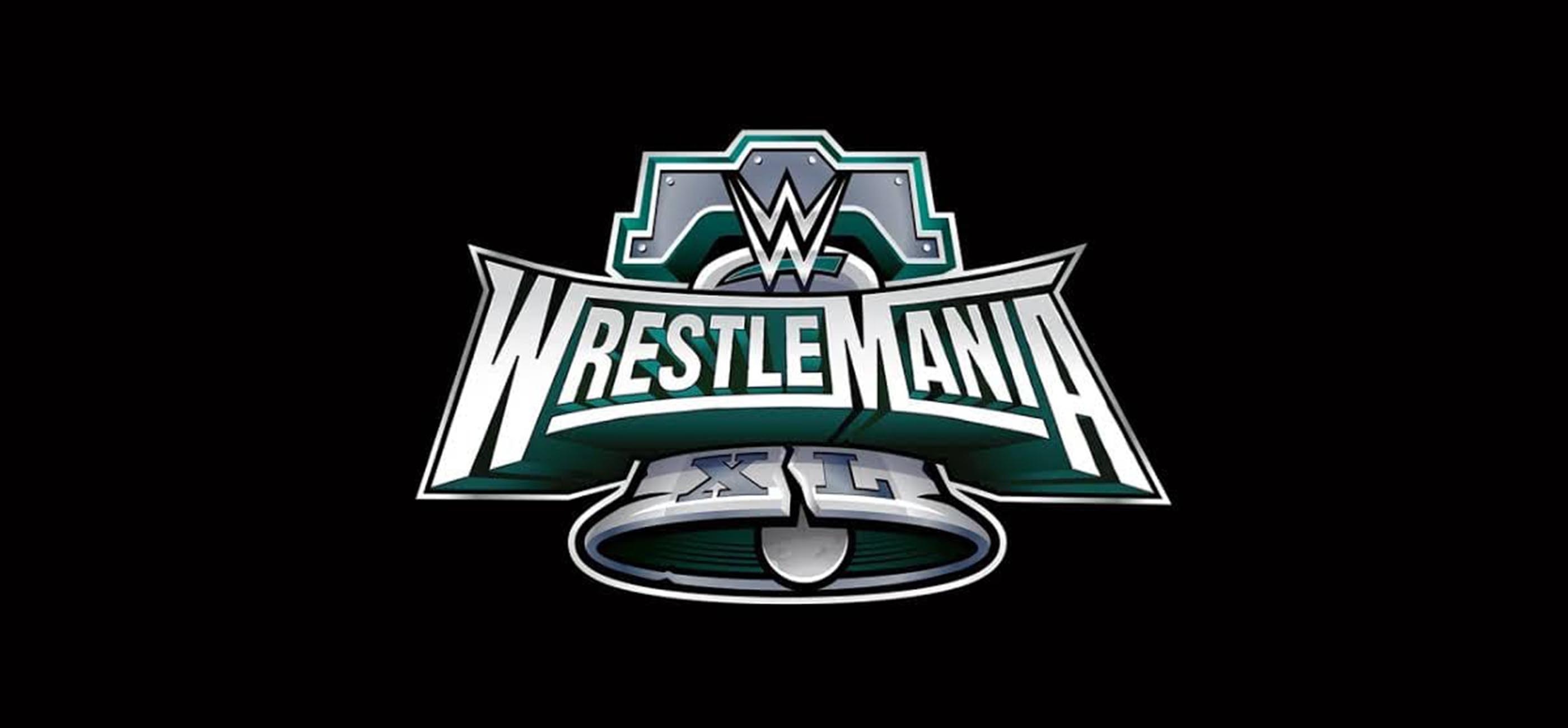 Wrestlemania banner