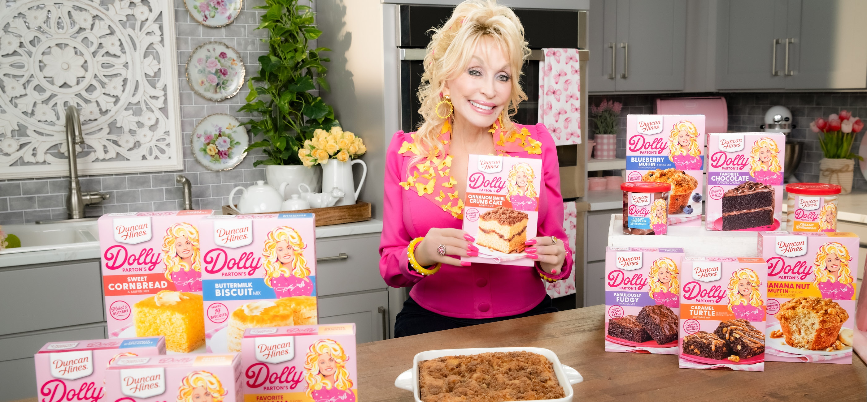 Dolly baking banner