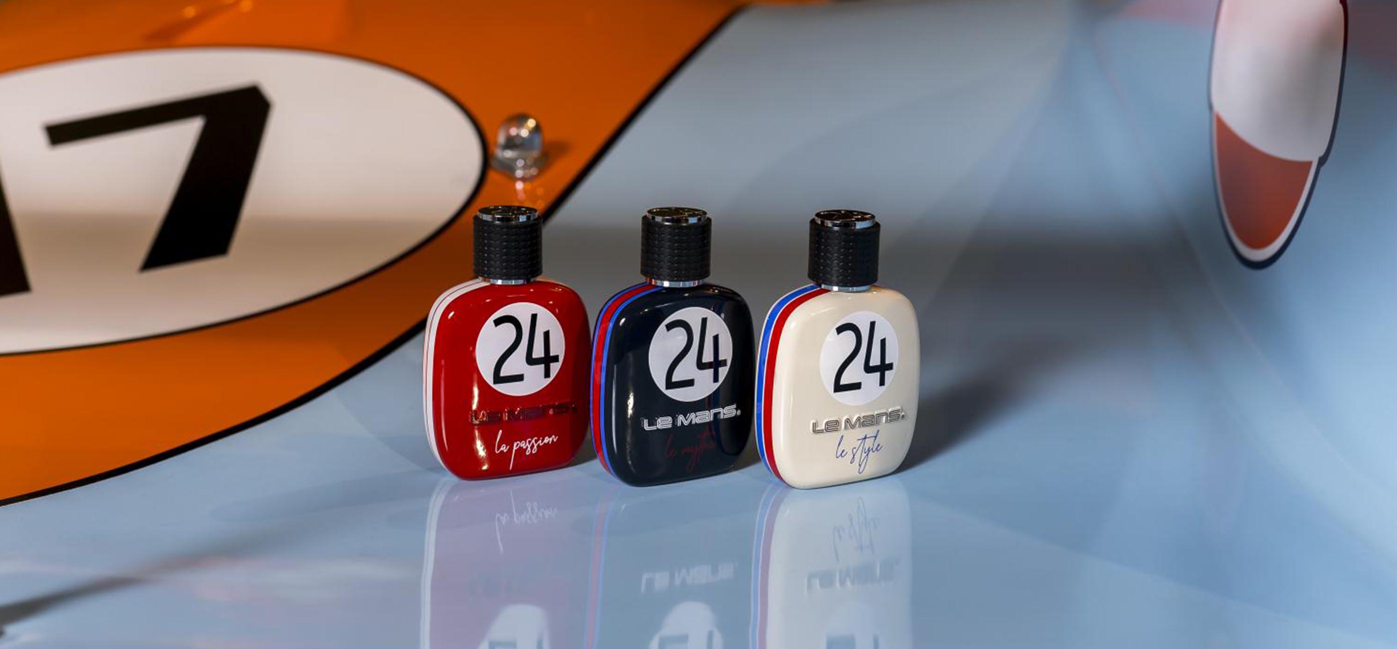 24h Le Mans Fragrance banner