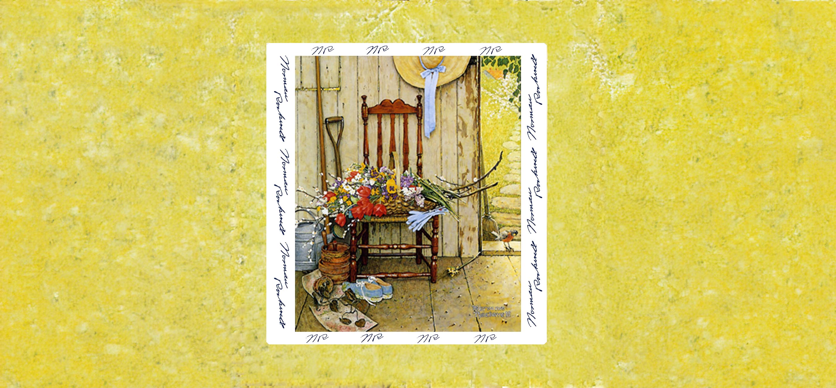 Norman rockwell banner