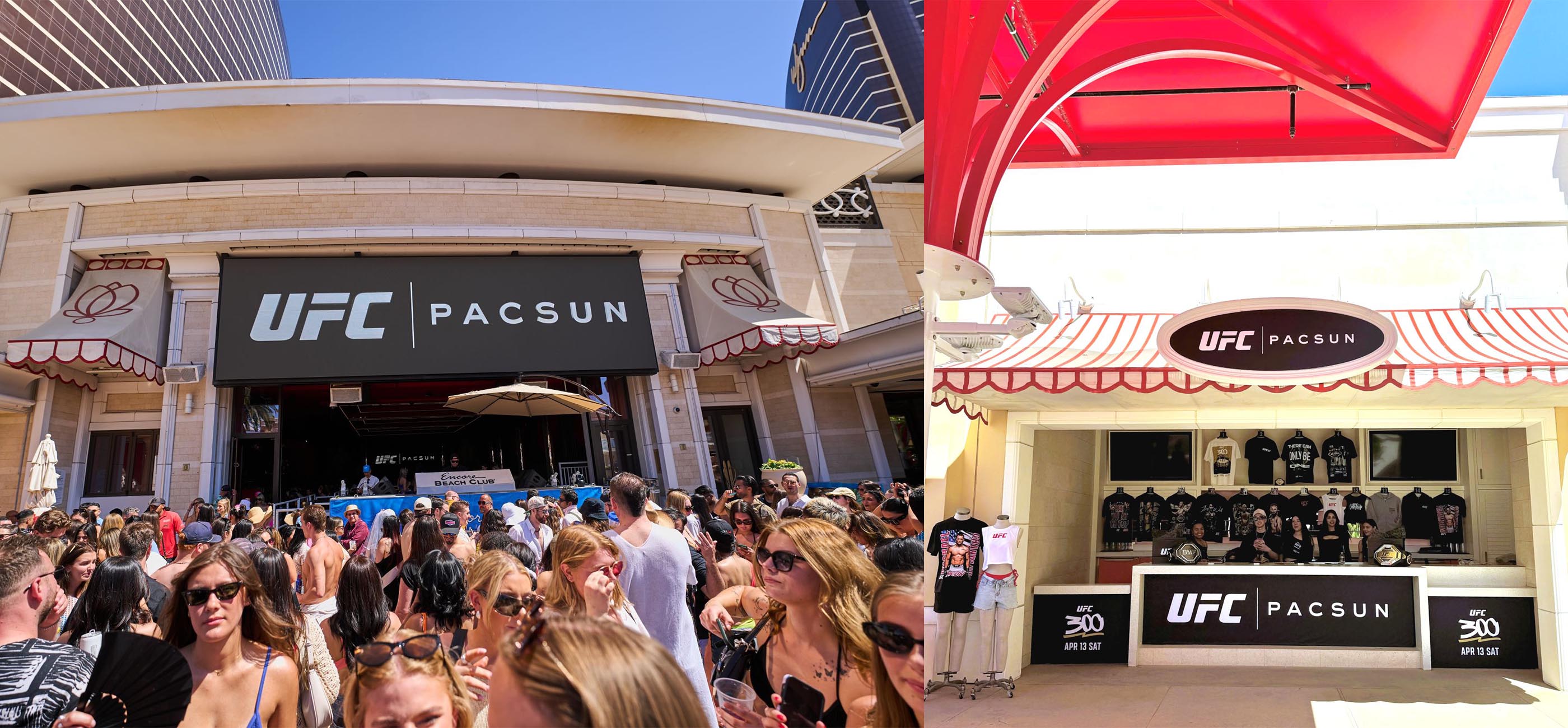 UFC : PACSUN banner