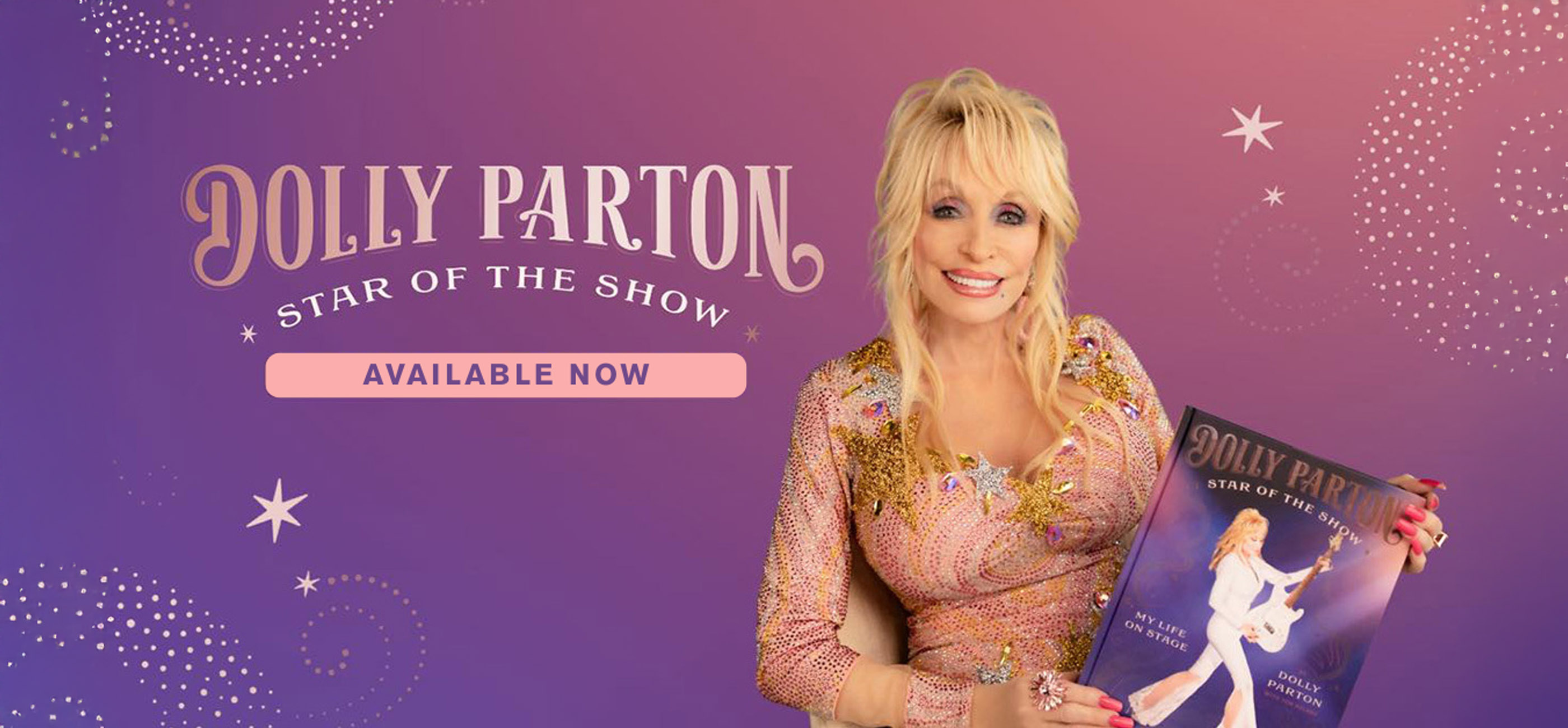 Dolly Star of the Show Banner