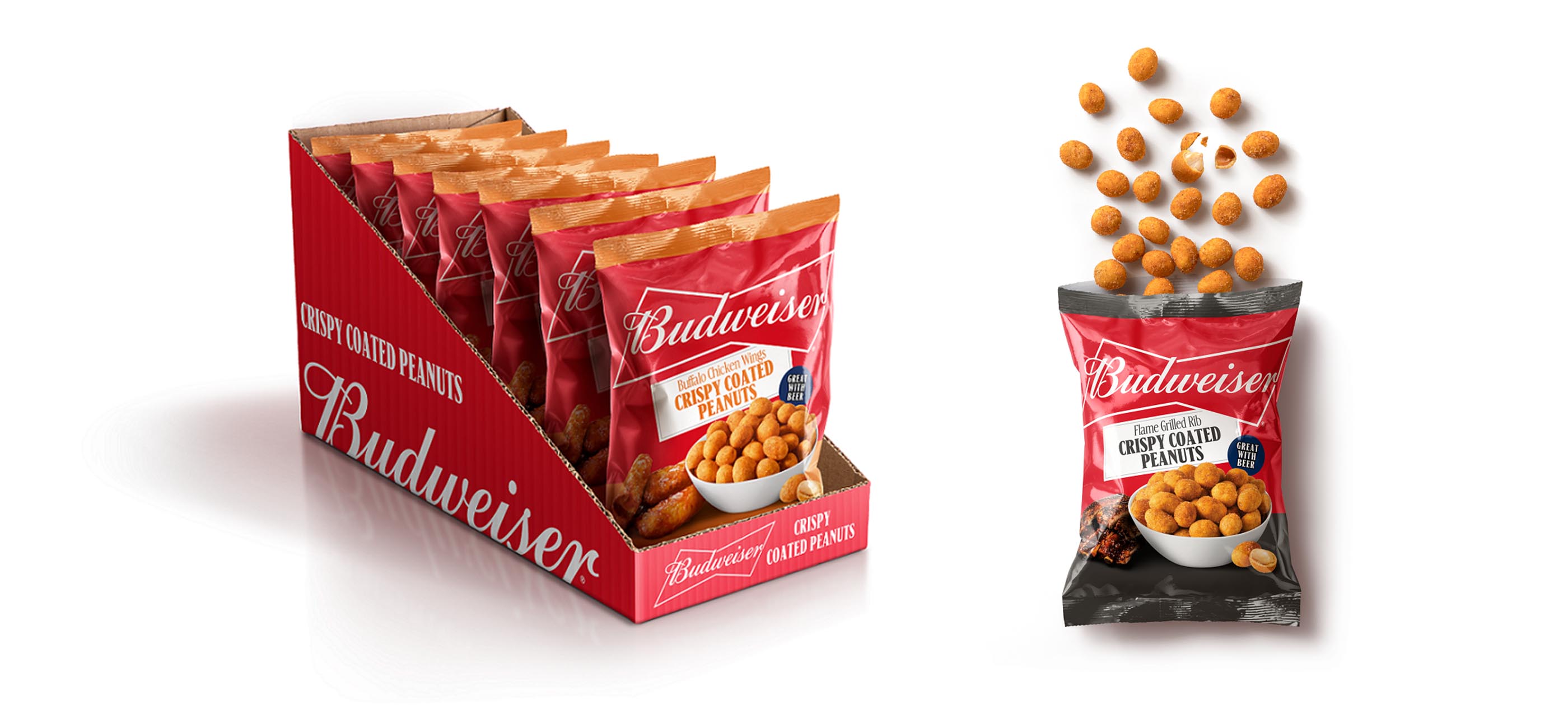 Budweiser nuts banner
