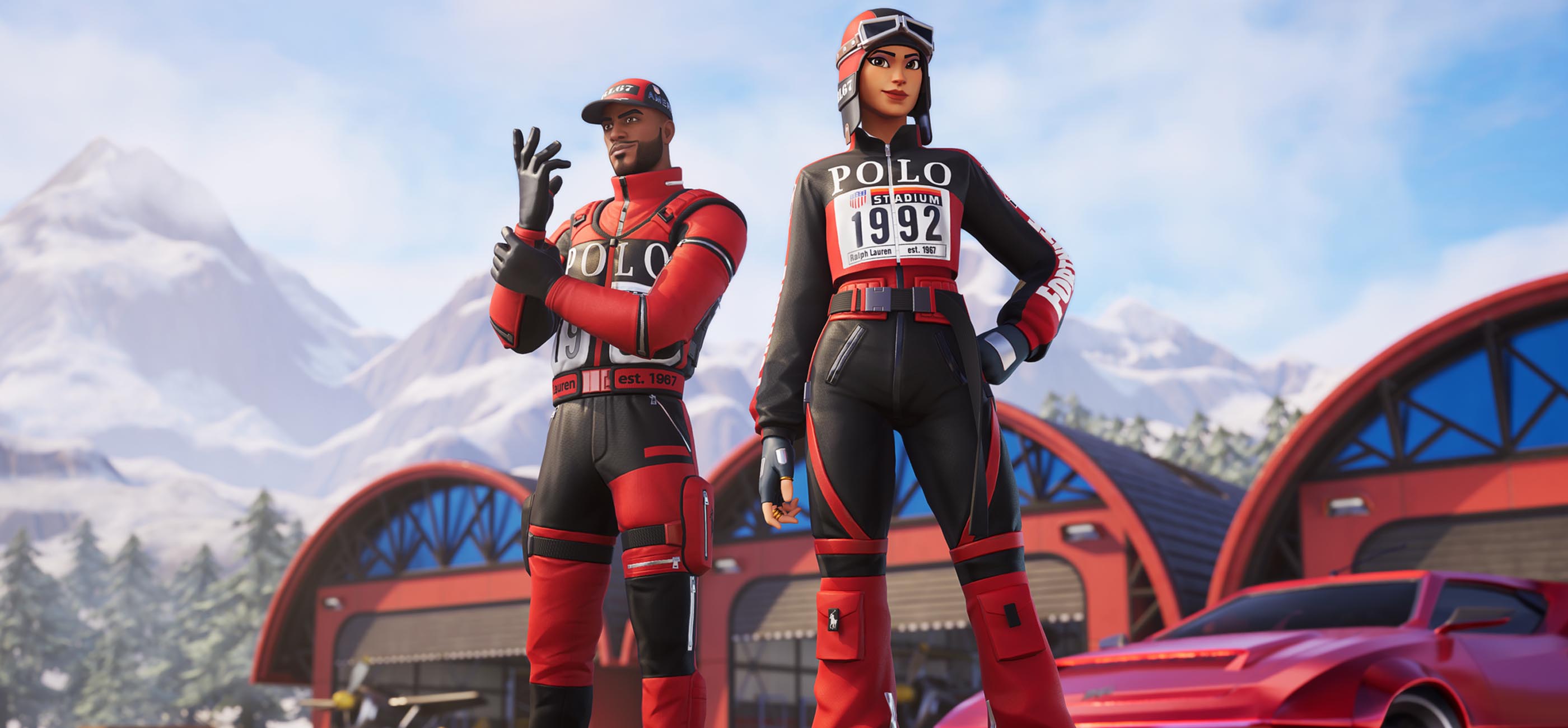 Fortnite X Ralph Lauren banner