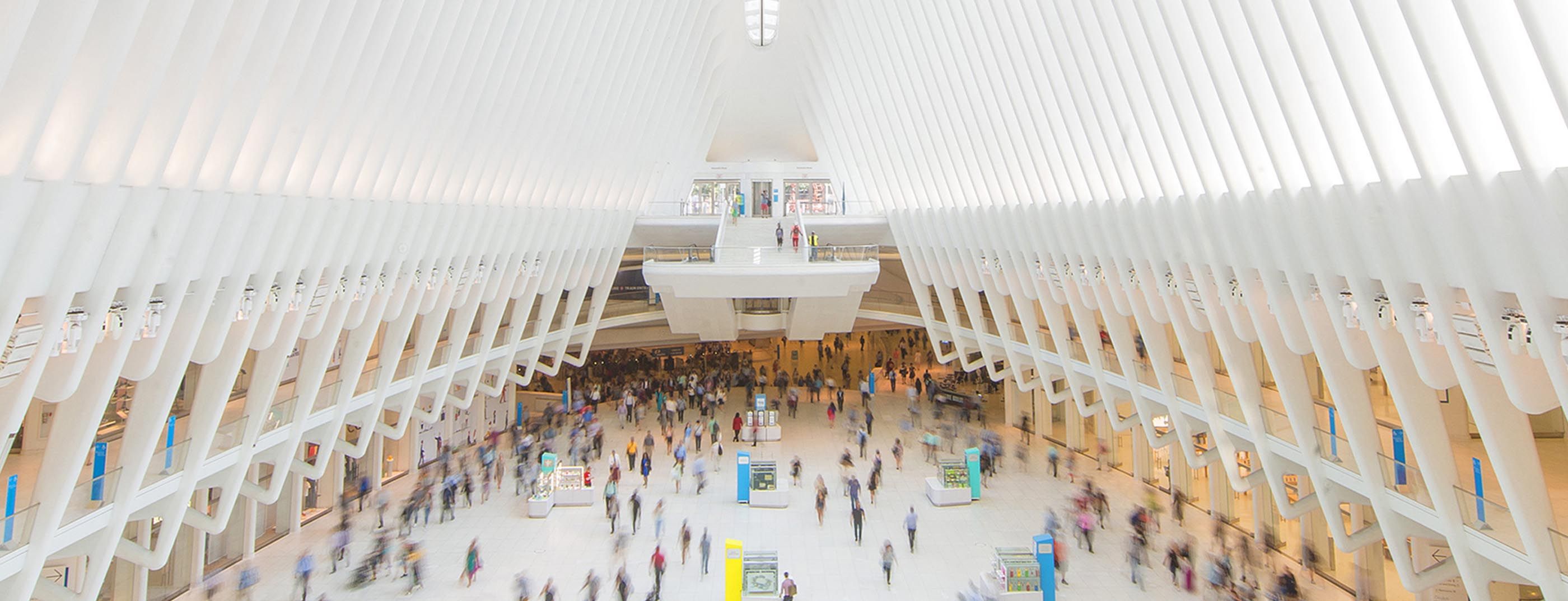 World Trade Center banner